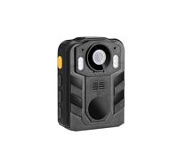 Caméra corporelle Z09L HD 1296P Caméra portable Portable Caméra usée de 170 degrés 2 pouces Sécurité Sécurité Caméra de police Mini Comés Caméra de police(Camera with 32GB)
