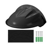 Camera Cover, Sun Shade, Rain Guard, ABS Shield Design, Easy Installation, Wide Fit Range, Lightweight Build, Black Color Option, EV Charger Protection, for Parking Lot Garden Courtyard School