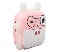 Caméra d', Caméra Intelligente de Dessin animé d' Thermique 800 MAh ABS HD Prise de Vue 24MP pour la Prise de Photos (Pink)