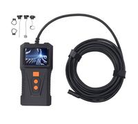 Caméra d’inspection endoscopique industrielle avec éclairage, borescope à écran HD 2 pouces, caméra d’assainissement P230, résolution 1920 x 1080, câble flexible de 5 m, objectif