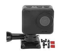 Caméra d'action 1080P FHD WiFi Casque sous-Marin Caméra Vlog Caméra Vidéo étanche Portable, écran HD 1,54 Pouces, Mémoire 64 Go pour Voitures, Motos, équitation