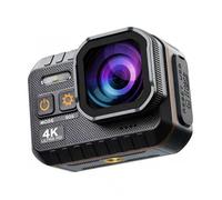 Caméra d'action, 4K, 20 Mpx, écran IPS 2 pouces, Wi-Fi, grand angle 170°, étanche IP68, portable, noir
