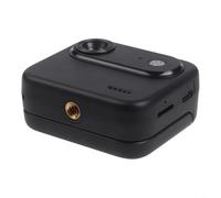 Caméra d'action 4K avec écran rabattable, stabilisation d'image HD pour vlogging et cyclisme, compatible avec support de poitrine, enregistreur POV à la première personne pour le parachutisme et le