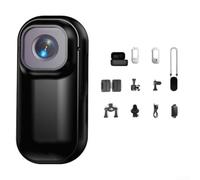 Caméra d'action 4K en ABS avec base magnétique | Capture des vidéos 4K, WiFi intégré, montage magnétique, design compact de 9,6 cm, idéal pour le sport
