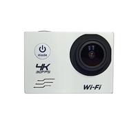 Caméra d'action 4k sans Fil Full HD Étanche D'enregistrement Vidéo sous-Marine De Sport Plongée À L'épreuve des Secousses Capturez Facilement Moments Exceptionnels(White)