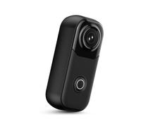 Caméra D'Action 4K Wi-Fi Ultra HD avec Support Vélo, Dragonne, Etc. - Caméscope à Clip Dorsal pour Forces de L'Ordre en Extérieur - Noir