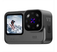 Caméra d'action 5K WiFi 4K 60 FPS Double écran tactile IPS 2,2 pouces Grand angle étanche