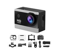 Caméra D'Action avec Écran 1080p, Caméra D'Action Sous-Marine Étanche, Caméra D'Enregistrement Vidéo