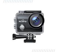 Caméra d'action Bluefin C-Scape 4K, Résolution vidéo et Photo HD 1080p, Lentille Fish Eye 170 degrés, Etanche jusqu'à 30m, Écran LCD, Connexion Wi-FI, Piles Rechargeables, Caméra sous-Marine
