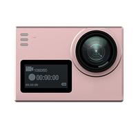 Caméra d'action, Caméra d'action 4K WiFi Gyro Anti-Shake 30m imperméable 1080p Ultra HD 2" Sports à écran Tactile DV(Standard,Rose Gold)