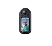 Caméra d'action compacte 4K portable pour les voyages en plein air et la documentation personnelle avec capture vidéo de 120 minutes (noir)