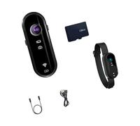 Caméra d'action compacte avec résolution 1080p IP68 étanche Plan d'erreur de rupture ralentie Caractéristiques Transportable Voyage essentiel pour les amateurs de sport Caméra imperméable pour les