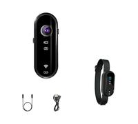Caméra d'action compacte avec résolution 1080p IP68 étanche Plan d'erreur de rupture ralentie Caractéristiques Transportable Voyage essentiel pour les amateurs de sport Petite caméra de poche pour le
