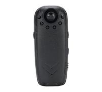 Caméra d'action de poche avec objectif 125 ° pour voyage, fête, quotidien, vlogs, cyclisme, corps, caméscope, montage à clip arrière, caméra portable pour Vlog
