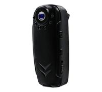 Caméra d'action de poche avec objectif 125 ° pour voyage, fête, quotidien, vlogs, cyclisme, corps, caméscope, montage à clip arrière, caméra de corps portable