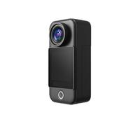 Caméra d'action de Poche C300 4K/30FPS, Longue Batterie, stabilisation gyroscopique à 6 Axes, WiFi 5G, Webcam Distance, caméra Prise Vue Sport DV(C300 Pocket Black)