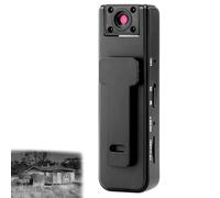 Caméra d'action Dodorado Ultra HD 2 en 1, enregistreur Audio et vidéo for Le Sport, 1080p, Vision Nocturne, Objectif Grand Angle, Batterie Longue durée de 5 h, caméra corporelle(1pcs)