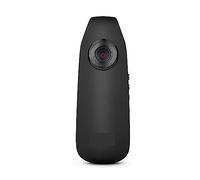 Caméra d'action enregistreur vidéo numérique Mini caméscope à Clip arrière caméra de Tableau Bord Police Moto Grand Angle Capturez Les DéTails avec Netteté(Cam add 64gb Card)