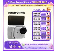 Caméra d'action Insta360 GO Ultra, légère, POV, mains libres, 4K 60fps Ultra-HD, stabilisation magnétique FlowState, Insta 360 GO Ultra White Creator Pack