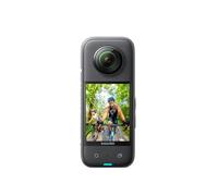 Caméra d'action Insta360 X3 résistante aux chocs avec capteur 1/2' 48MP, vidéo HDR active 5.7K, photo 72MP, 4K à objectif unique X3-Black