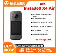 Caméra d'action Insta360 X4 Air - Caméra 360 degrés 8K légère de 165 g, effet de poteau invisible, pare-vent intégré X4 Air 360-X4 Air