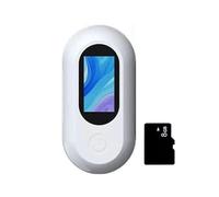 Caméra d'action magnétique avec pouce - Petite taille - Montage n'importe où - Petite caméra avec ressort Vlogging O3N1 - Portable pour le sport