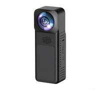 Caméra d'action magnétique portable 2K avec vidéo 1080p 30 fps, charge de type C, détection de mouvement, enregistrement en boucle pour les voyages et l'utilisation quotidienne, prend en charge la