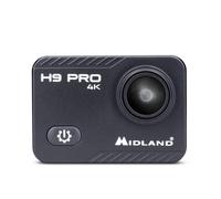 Caméra D'Action MIDLAND H9 PRO 4K Wi-Fi Avec Support Et Étui Étanche