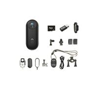 Caméra D'Action Miniature 4K 128 Go Wi-Fi Mains Libres avec Enregistrement POV, Accessoires Cyclisme pour Travail, Voyages, Promenades avec Animaux,