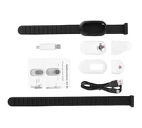Caméra d'action miniature étanche pour animaux de compagnie avec objectif grand angle 1080p réglable et support de collier résistant aux chocs