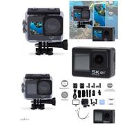 Caméra d'action - NEDIS - 5K - 16MP - Étanche jusqu'à 30m - WiFi intégré