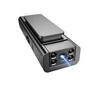 Caméra d'action portable - 8,3 x 1,9 x 2,6 cm, mini appareil d'enregistrement, structure de montage à clipser, construction légère et robuste | Solution d'enregistrement portable pour casque, cyclisme