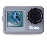 Rollei Caméra sous-marine Action Cam 9s Plus I 4K 60 images par seconde avec écran selfie, stabilisation d'image, time lapse, ralenti, fonction boucle, étanche jusqu'à 10 m, 65,5 x 43,8 x 26,5 mm