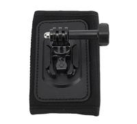 Caméra d'action Rotative à 360 °, Sangle D'épaule Réglable pour Sac à Dos, Aventure en Plein Air, Tissu Flexible