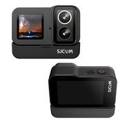 Caméra d'action SJCAM SJ20 Double objectif double écran Objectifs dédiés pour le jour et la nuit avec 4k 30FPS 5M Corps étanche avec cadre de protection WiFi 2.4G/5G G