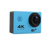 Caméra d'action Ultra HD 4K, 30fps/170D, Casque sous-Marin, étanche, écran 2.0 Pouces, télécommande WiFi, caméra vidéo de Sport go Pro(Blue)