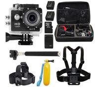 Caméra d'action - W9 - Pro 1080P - 32 Go - WIFI - Étanche 30M - Accessoires inclus