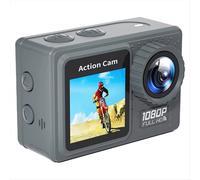 Caméra d'action WiFi 1080p 30 ips avec enregistreur vidéo pour exercices, grand angle 120 et kit d'accessoires inclus.