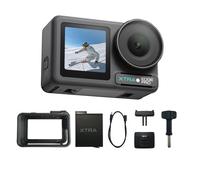 Caméra d'action Xtra Pro, caméra de vlogging 4K avec capteur 1/1,3", étanche à 20 m, vision nocturne et stabilisation pour cyclisme, plongée, tir sportif