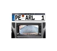 Caméra d'aide au recul avec support pour plaque d'immatriculation