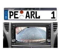 Caméra daide au recul avec support pour plaque dimmatriculation [Lescars]