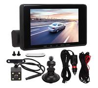 Caméra Dash Cam Voiture 3 Caméras, Vision Nocturne, Écran 4 Pouces, Enregistreur Vidéo de Conduite - Enregistrement Continu, Détection Vidéo Automatique, Sécurise Le Stationnement et la Route