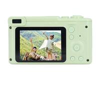 Caméra de Automatique Autofocus 2,4 Pouces Caméra Numérique Écran Numérique avec 8X Zoom Fill Light Anti Shake Compact Point and Shoot Camera for Kids Teens Adults Travel (Green)