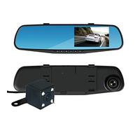 Caméra De Bord Grand Angle 170° Dashcam pour Voiture Camping- Car. Caméra Avant Et Arrière Étanche Caméra Embarquée Dvr Full HD 1080P Rétroviseur Aide Au Stationnement