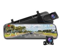 Caméra de Bord pour Volkswagen Jetta S/Jetta GLI | 2K+1080P Rétroviseur Caméra 10" Vision Nocturne Écran Tactile 170° Grand Angle Caméra Recul Boucle 32GB