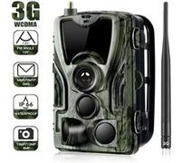 Accessoires du chasseur YONIS Caméra de Chasse 3G 1080p Vision Nocturne IR Piège Photographique Etanche Pile + SD 8Go