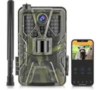 Caméra de Chasse 4K 4G 36MP APP iOS et Android Avec Panneau Solaire + SD 32Go YONIS