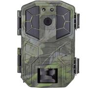 Caméra de chasse Berger & Schröter ES-DL-10W 30 Mill. pixel LED noires, enregistrement sonore, Wi-Fi vert-gris (mat)