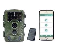 Caméra de chasse Berger & Schröter Wifi 4K Full HD 20MP 32034 8 Mill. pixel LED noires, télécommande, enregistrement sonore, Wi-Fi, fonction time-lapse vert