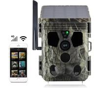 Caméra de chasse extérieure 4G 2K avec vidéo 30MP, infrarouge, contrôle par application téléphonique, surveillance de sécurité, vision nocturne, piège photo, caméra de suivi de gibier HC-603PRO-EU VER